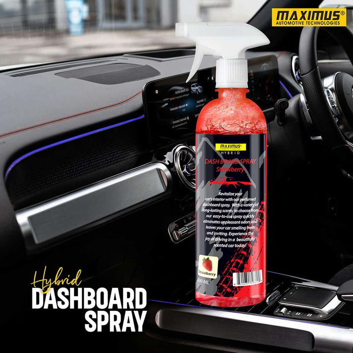 Maximus Hybrid Car Dashboard Spray Strawberry - 500ML