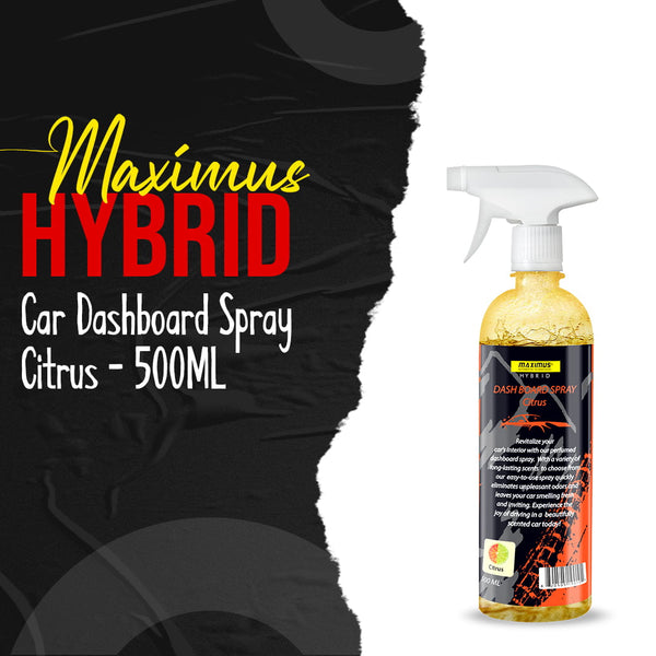 Maximus Hybrid Car Dashboard Spray Citrus - 500ML