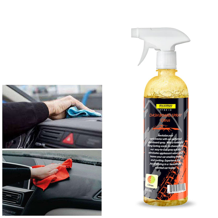 Maximus Hybrid Car Dashboard Spray Citrus - 500ML