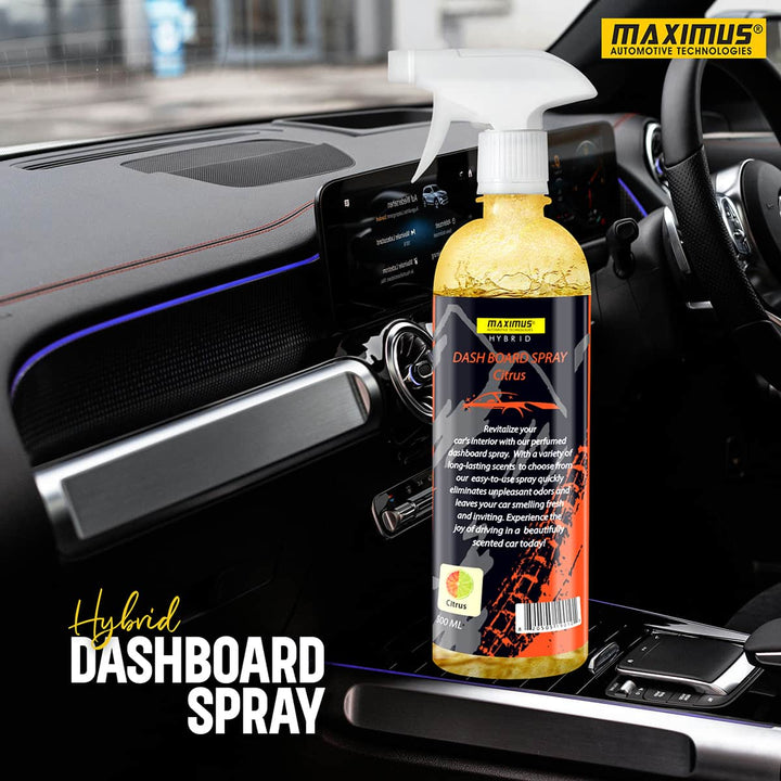 Maximus Hybrid Car Dashboard Spray Citrus - 500ML