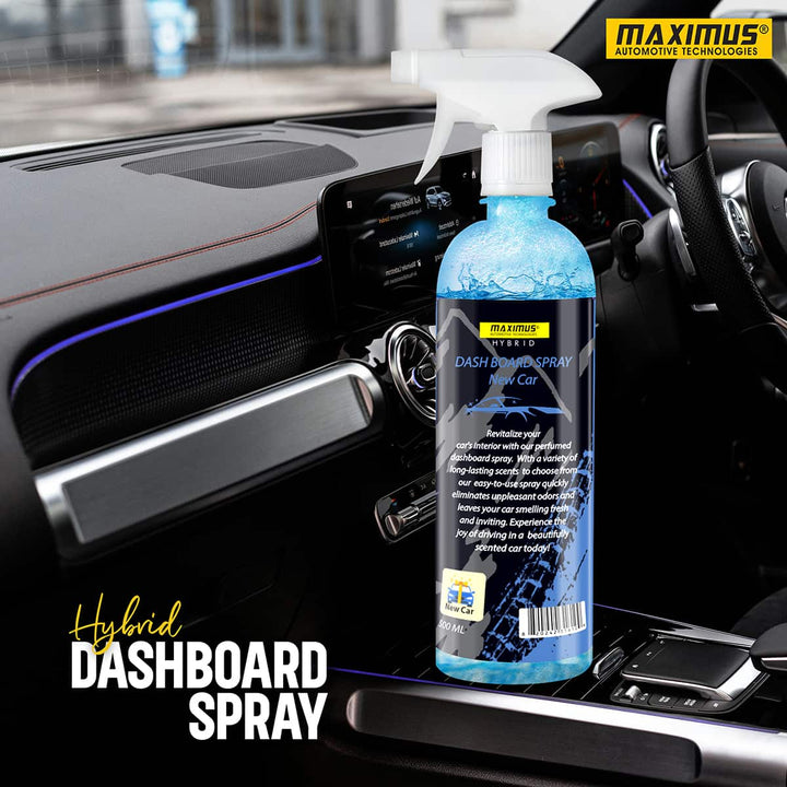 Maximus Hybrid Car Dashboard Spray New Car - 500ML