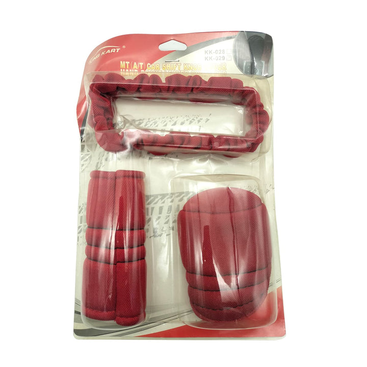 King Kart Nylon Fabric Interior Kit 3 Pcs - Red kk-029