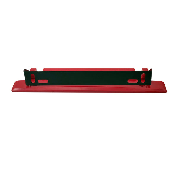 Adjustable Number Plate Tilter For Cars - Black With Red