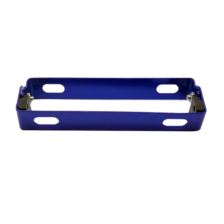 Adjustable Number Plate Tilter For Motorcycle Bike - Blue