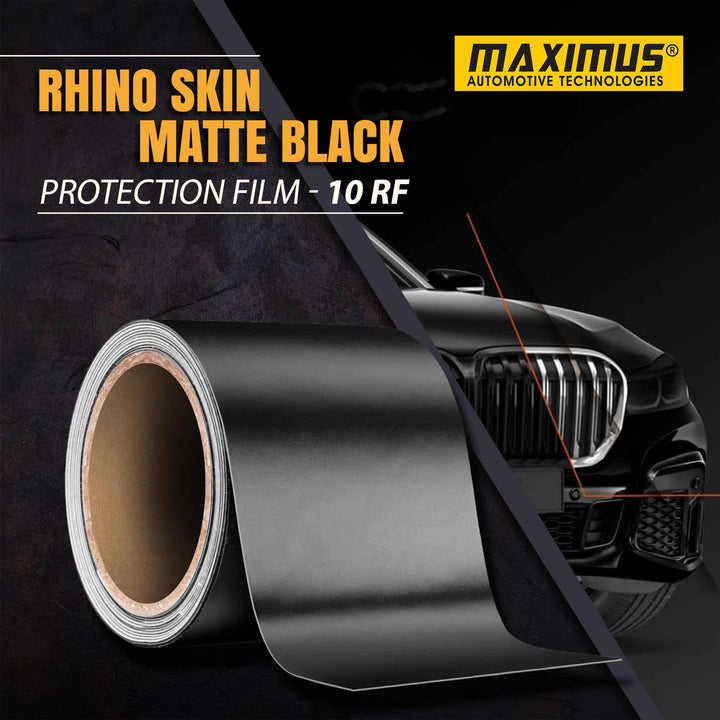 Maximus Rhino Skin Matte Black Protection Film - 10 RF