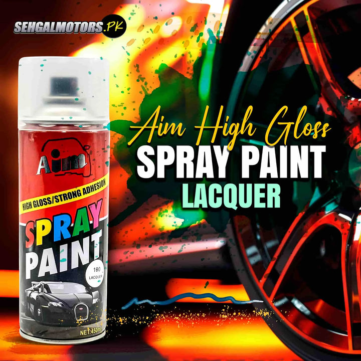 Aim High Gloss Spray Paint Lacquer