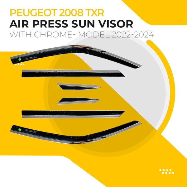 Peugeot 2008 Maximus TXR Air Press With Chrome- Model 2022-2024