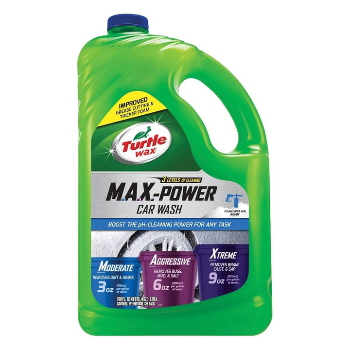 Turtle Wax Max Power Car Wash 53284 (UK) - 4L