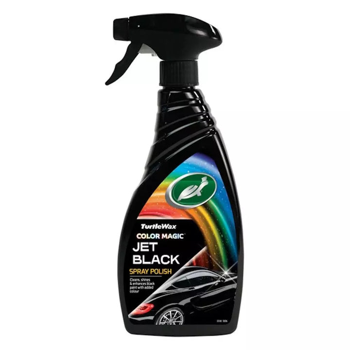 Turtle Wax Jet Black Spray Polish (53140) - 500ML