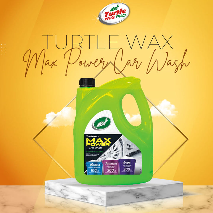 Turtle Wax Max Power Car Wash 53284 (UK) - 4L