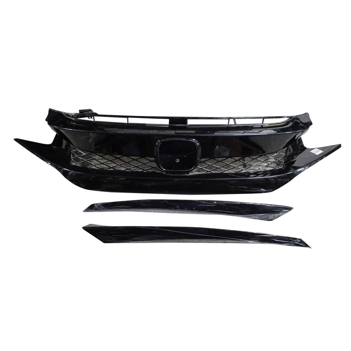 Used Honda Civic Type R Grille Black Without Logo - Model 2016-2021