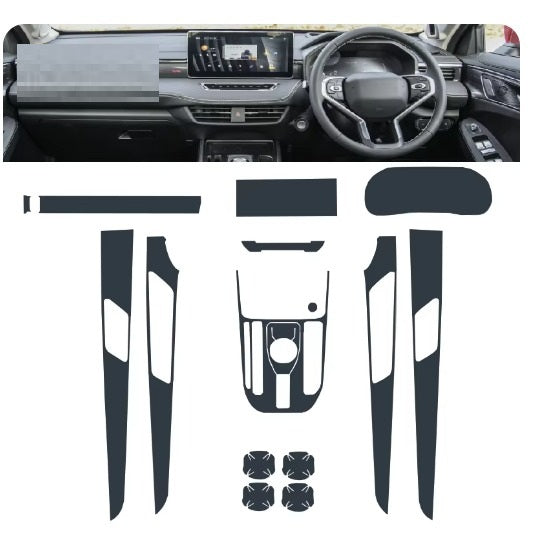 Haval Jolion Interior PPF TPU Sheets - Model 2021-2023