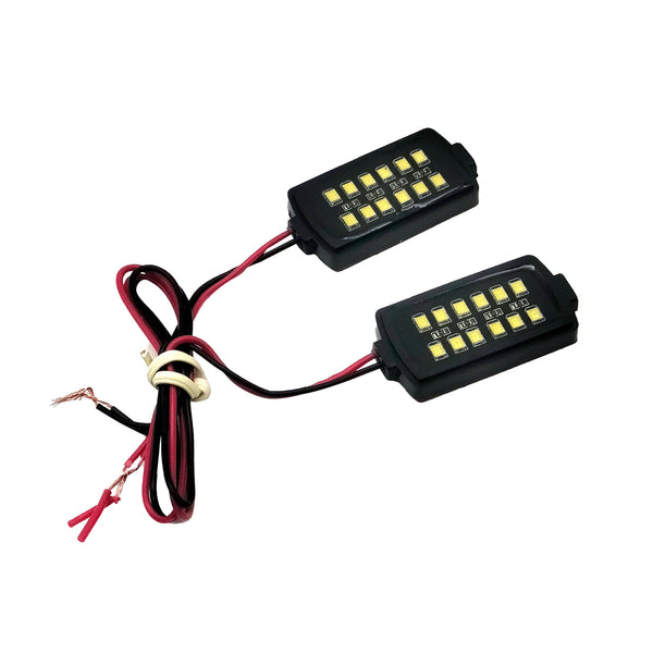 Bike 12 LED Knight Rider Light White (A703317)