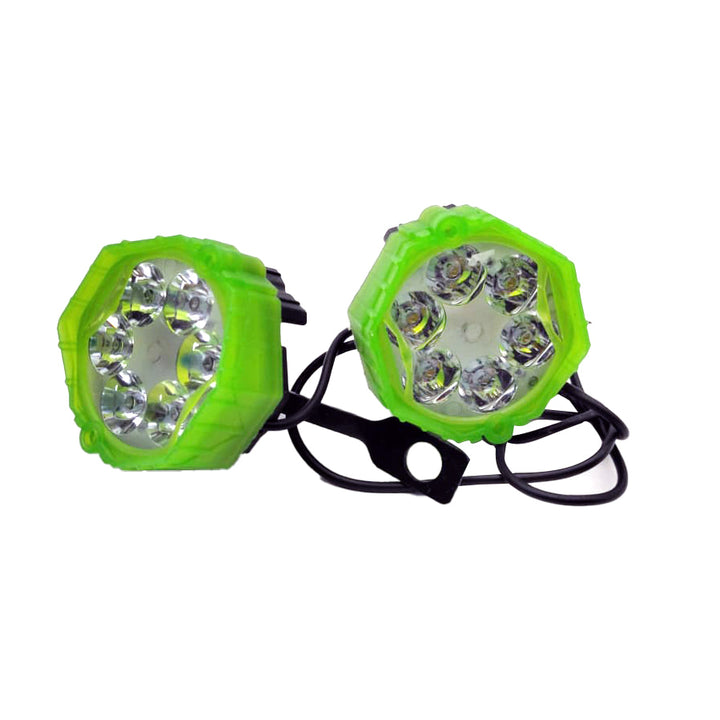 Bike 6 SMD LED Flasher Light Multi