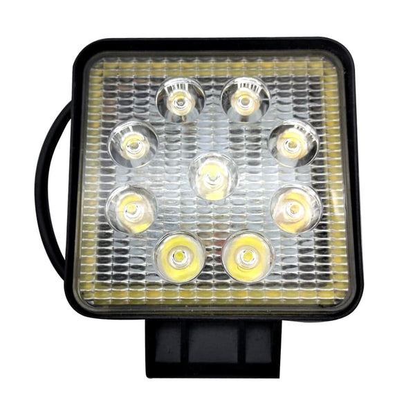 Square Shape 9 SMD LED Spot Light For High Visibility