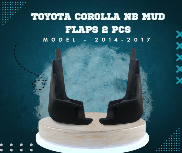 Toyota Corolla NB Mud Flaps 2 Pcs - Model - 2014-2017