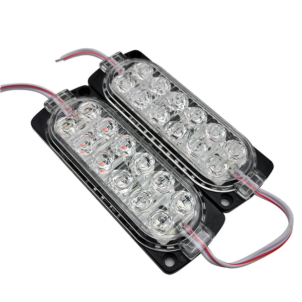 24 SMD LED Module Light Blue Red