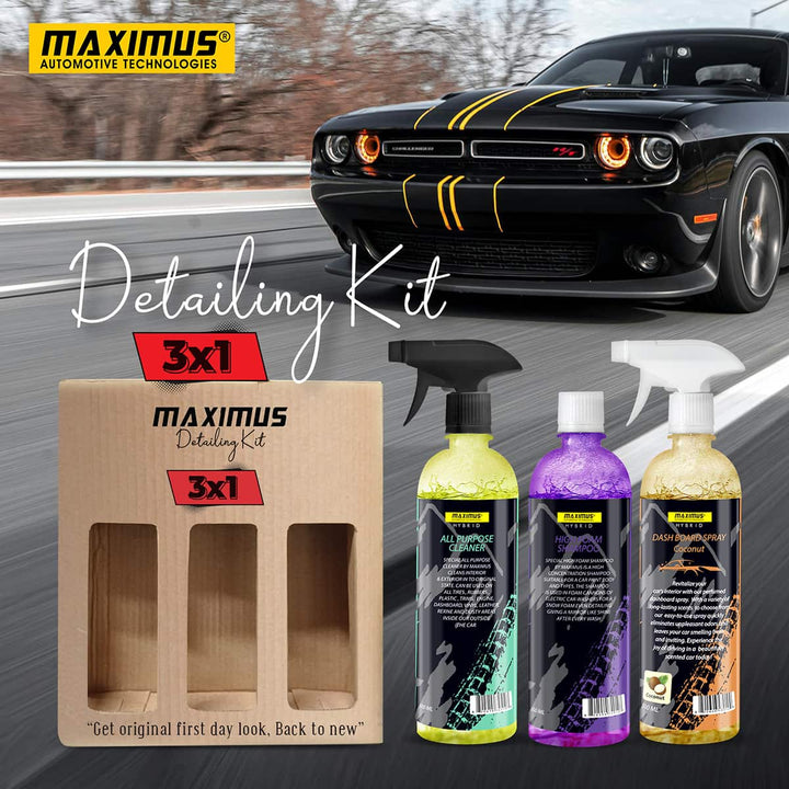 Maximus 3 In 1 Detailing Kit Version - 2