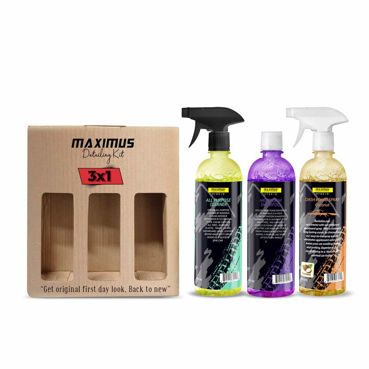 Maximus 3 In 1 Detailing Kit Version - 2