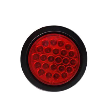 Bike Round Signal Reflector LED Tail Light 24V  Each