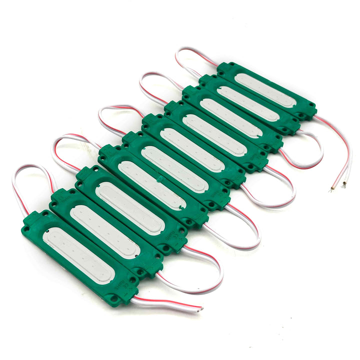 Neon Style LED Module Light Green 10 Pcs