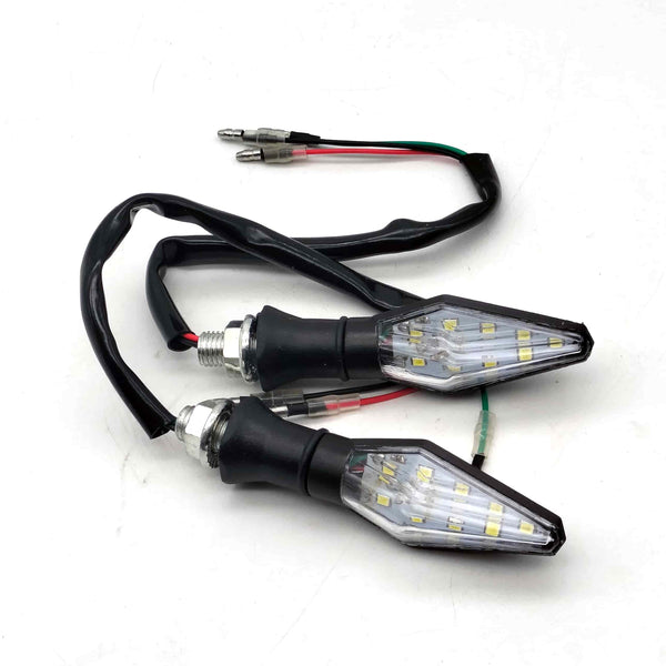 Bike Side Indicator White Pair (d-74)