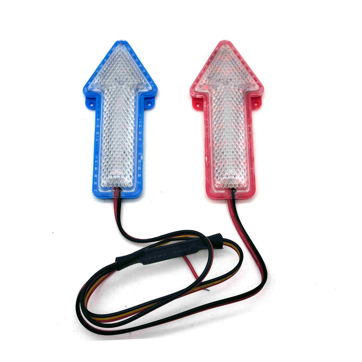 Arrow Style Indication Ambient Light Red And Blue Pair