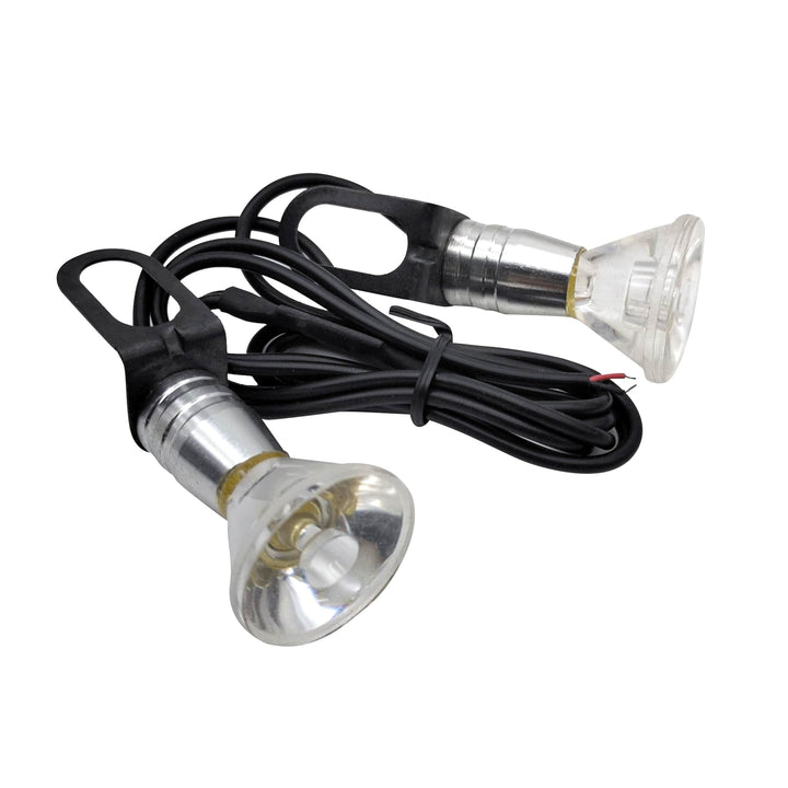 Bike Spot Light For Handle White Pair