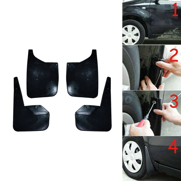 Honda City NB Mud flaps 4 Pcs - Model 1997-2000