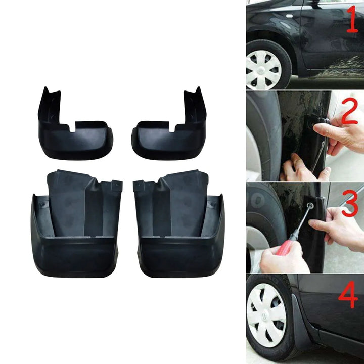 Honda Civic NB Mud Flaps 4Pcs - Model 2006-2012