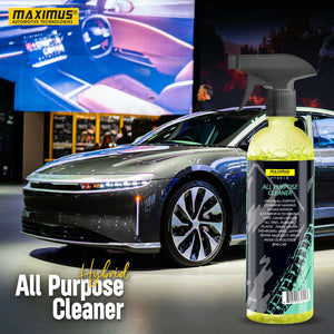 Maximus Hybrid All Purpose Cleaner - 500ML - Used for Leather , Tyres, Wheels, Roof, Engine , Dashboard and Carpet