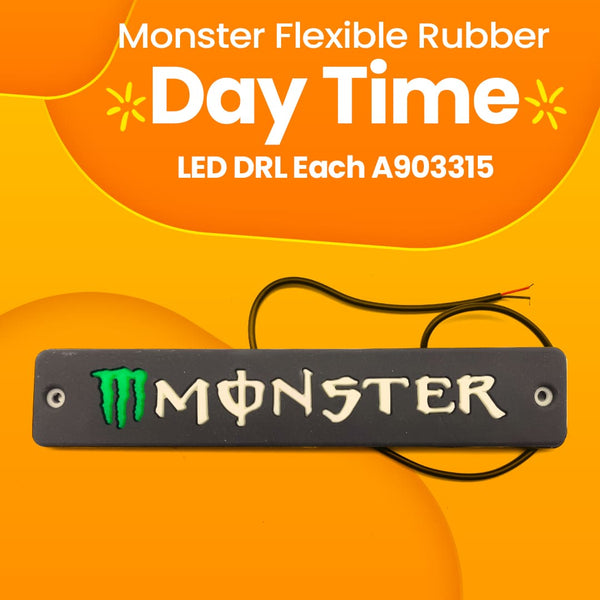 Monster Flexible Rubber Day Time LED DRL Each A903315