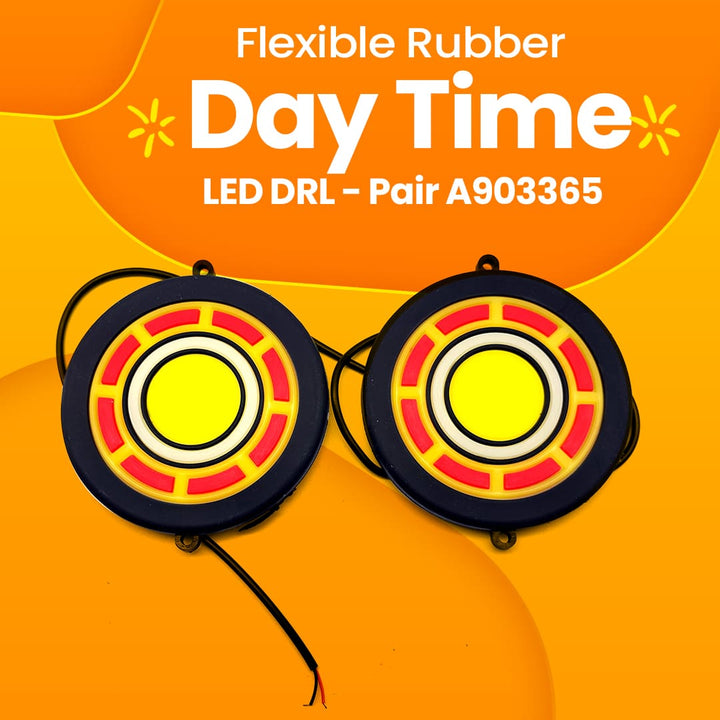 Flexible Rubber Day Time LED DRL - Pair A903365