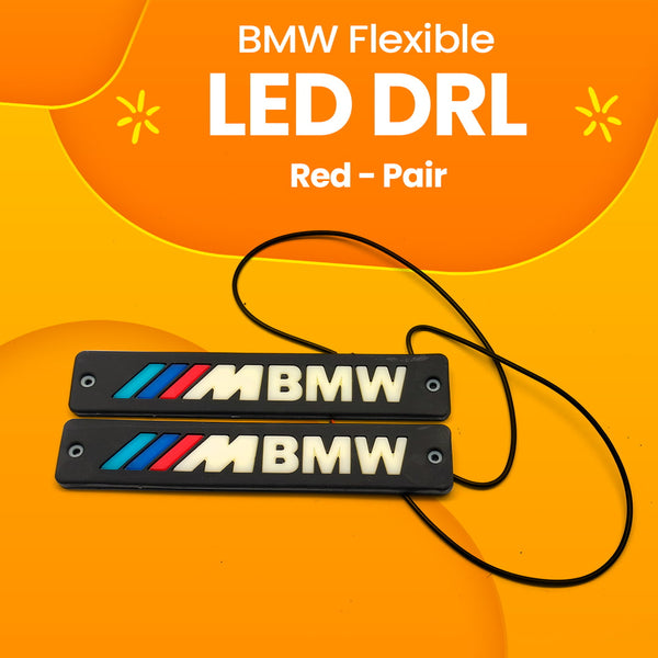 BMW Flexible LED DRL Red - Pair A90337