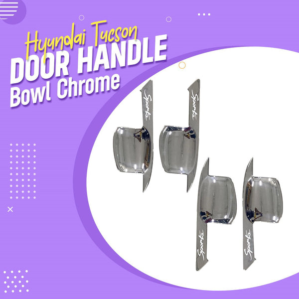 Hyundai Tucson Door Handle Bowl Chrome - Model 2020-2024