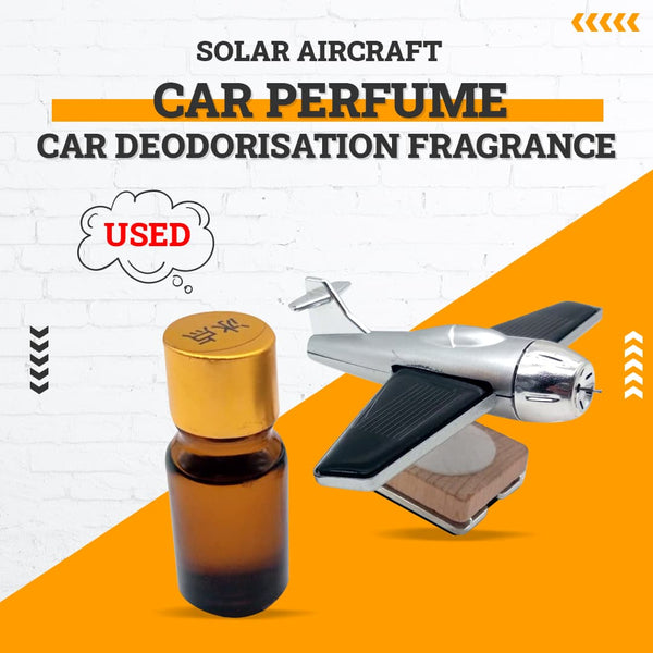 Used Solar Aircraft Car Perfume Car Deodorisation Fragrance Aromatherapy - Multi