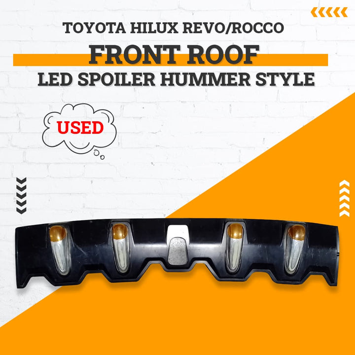 Used Toyota Hilux Revo/Rocco Front Roof LED Spoiler Hummer Style