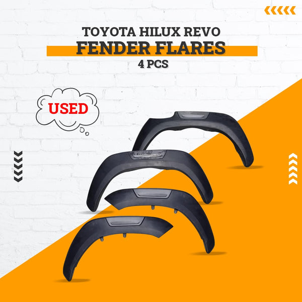 Used Toyota Hilux Revo Fender Flares 4 Pcs