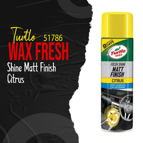 Turtle 52815 Wax Fresh Shine Matt Finish - Citrus