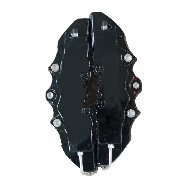 Brake Disk Caliper Pad Cover Pair Medium - Black