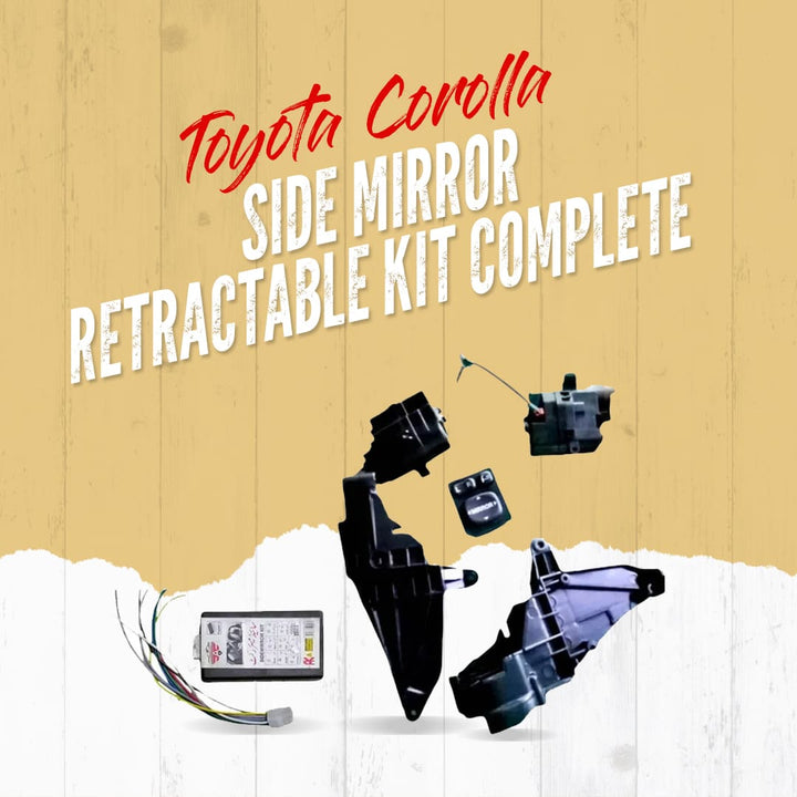 Toyota Corolla Side Mirror Retractable Kit Complete - Model 2009-2014