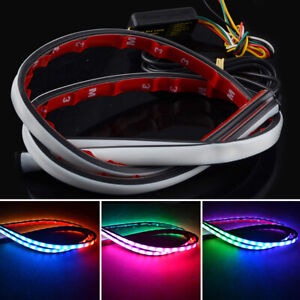 Trunk Knight Rider With Multi Colors Running LED Strip For Car Trunk Brake