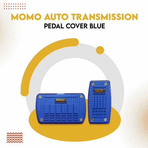 Momo Auto Transmission Pedal Cover Blue