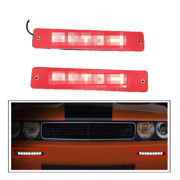 Momo Flexible LED DRL Red - Pair