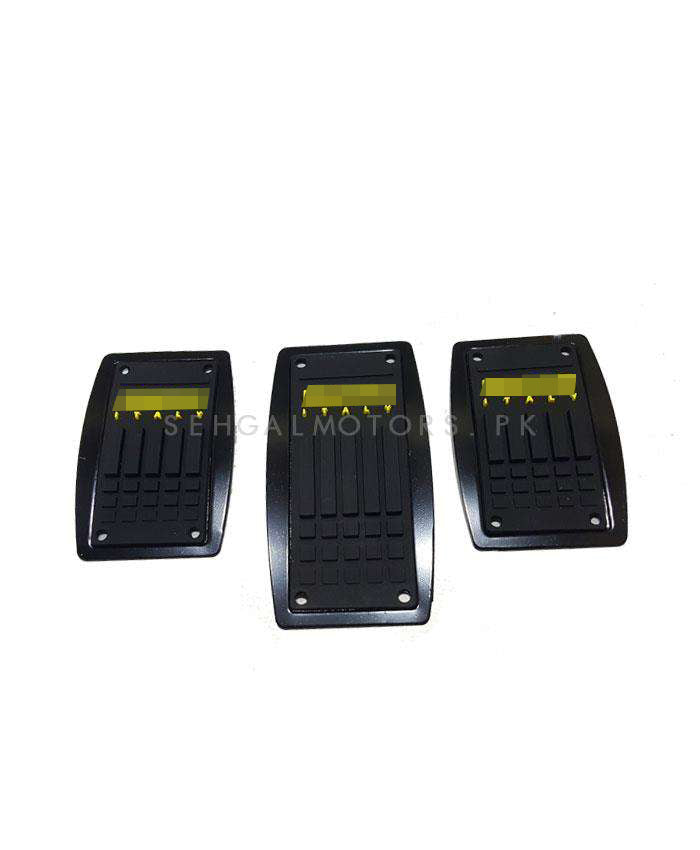 Momo Universal Manual Transmission Car Pedal Covers Black