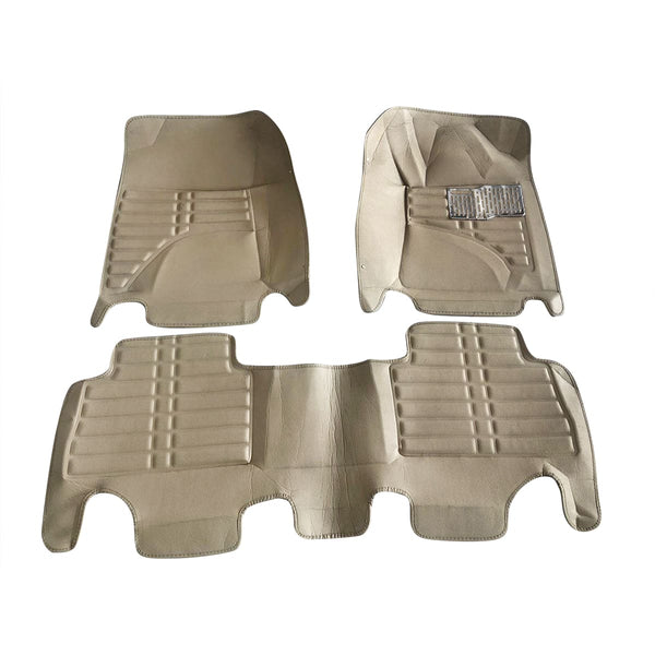 Toyota Land Cruiser LC200 5D Floor Mat Beige - Model 2015-2021