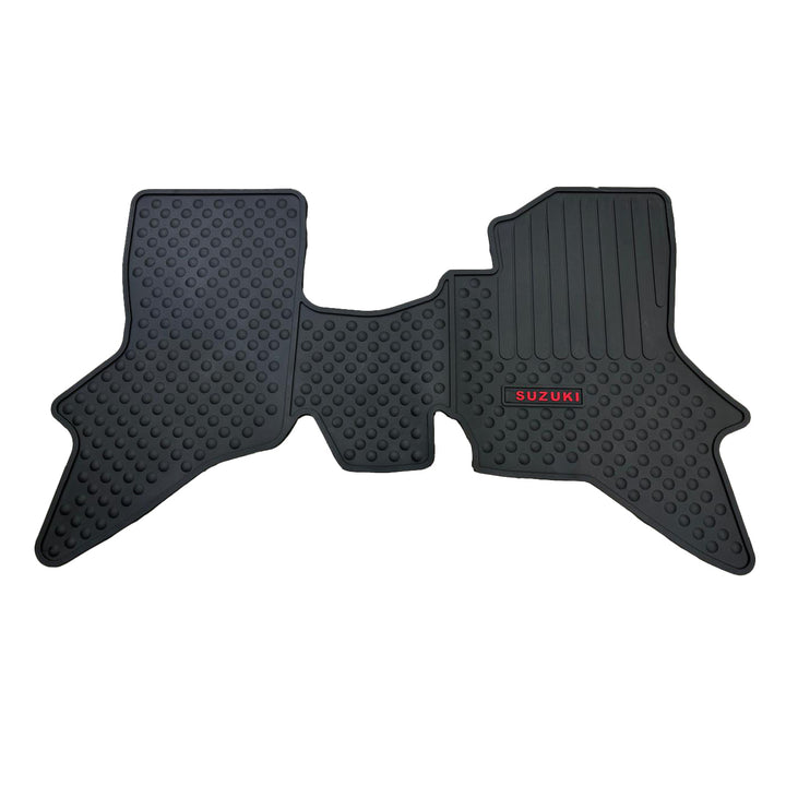 Suzuki Every New Model Front Side Custom Fit PVC Rubber Floor Mat Black 1Pc - Model 2024-2025