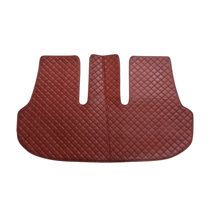 Toyota Fortuner 7D Trunk Mat Mix Thread Brown - Model 2016-2021