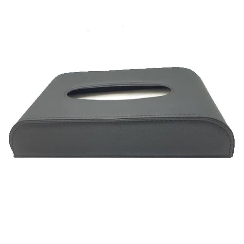 Car Tissue Holder Case Box Without logo Black 5cm