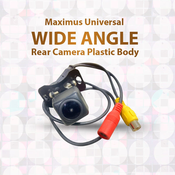 Maximus Universal Wide Angle Rear Camera Plastic Body